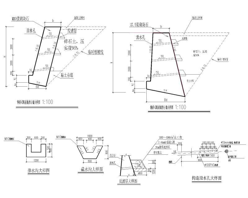 基坑支护大样图