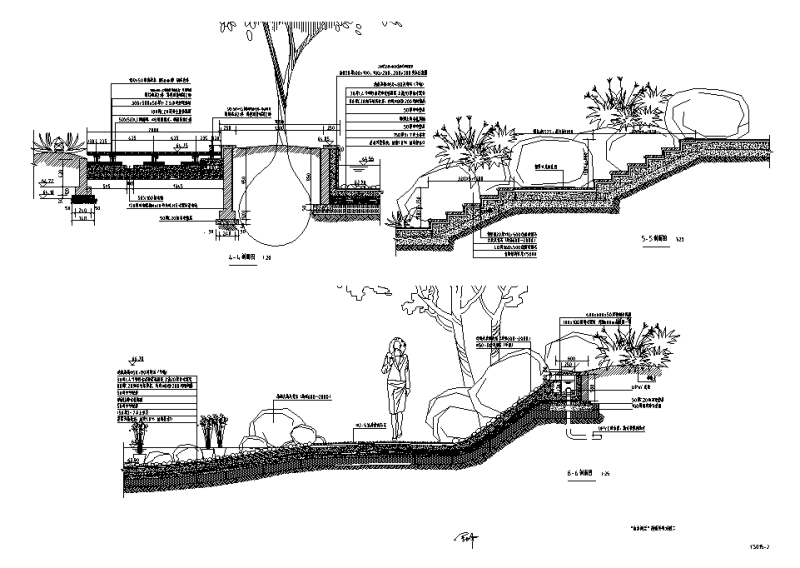 蔚蓝嘉园中心水系区节点详图设计 (2)