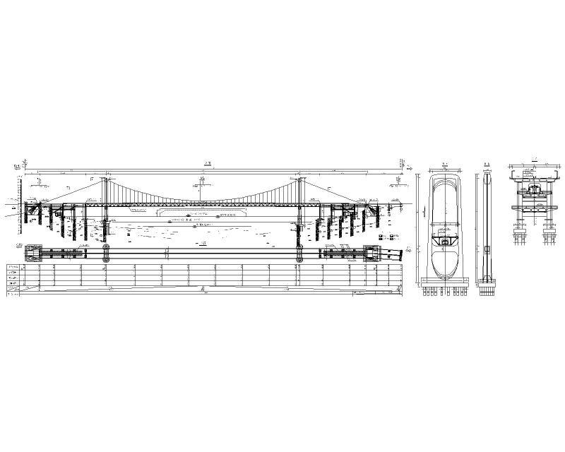 桥型总体布置图