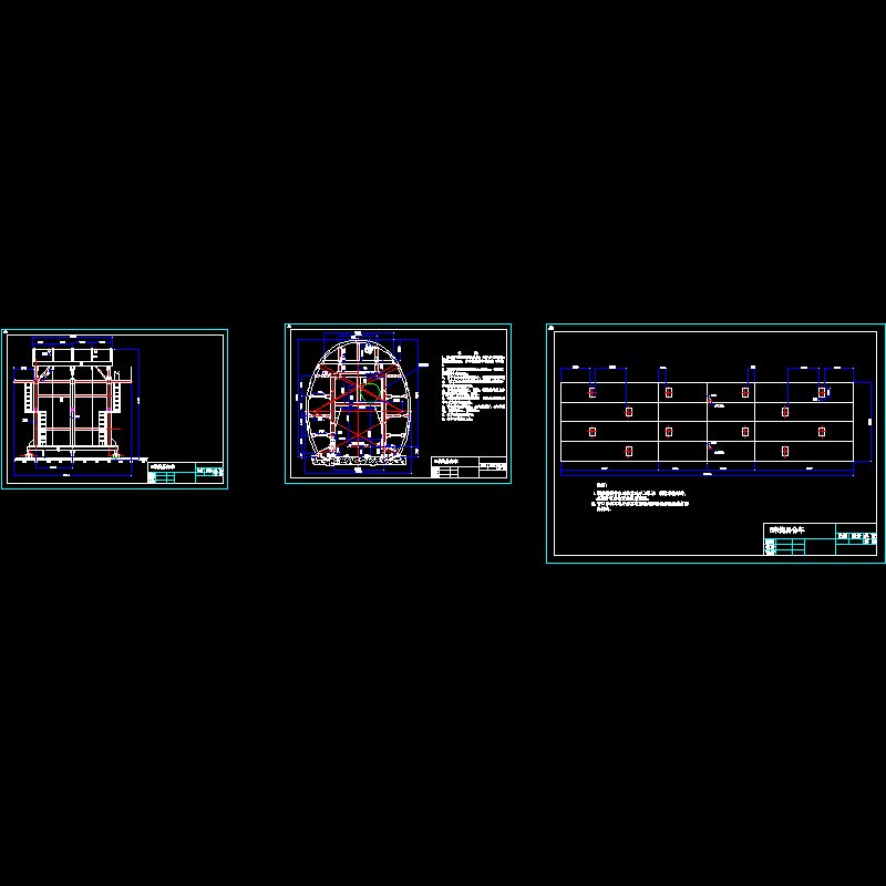 [CAD图]6米简易台车(dwg)