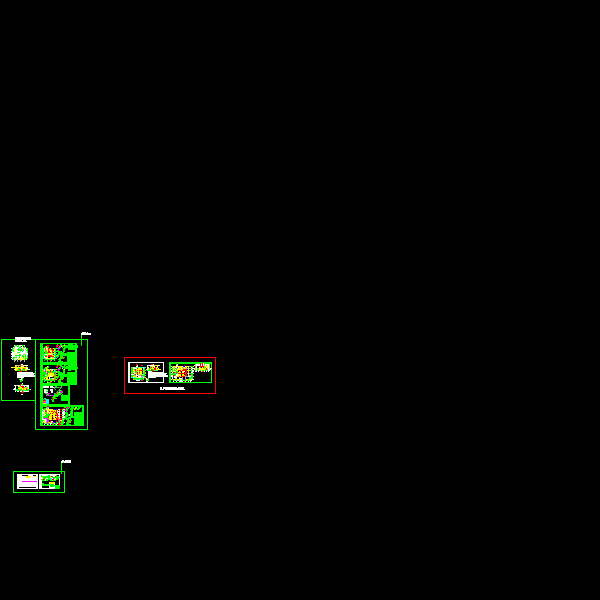 [CAD图]矿锅炉房给排水水施、电施(dwg)