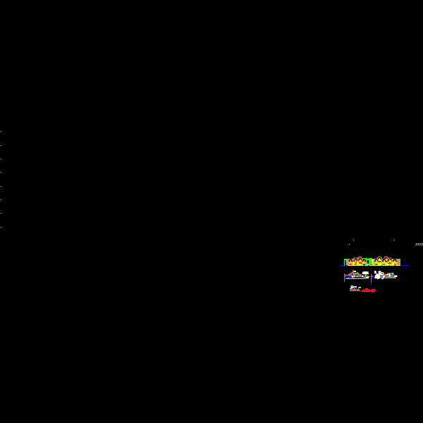 一份水景小品及跌水dwg格式CAD图纸大样图纸