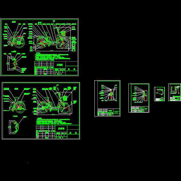 自行车dwg格式dwg格式CAD设计施工图纸
