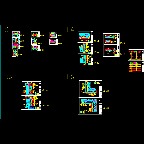 单元式幕墙图纸 - 3