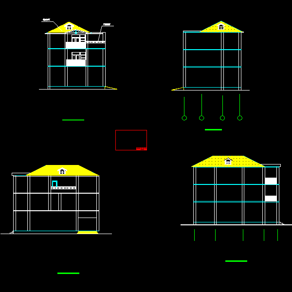 别墅建筑设计方案 - 4