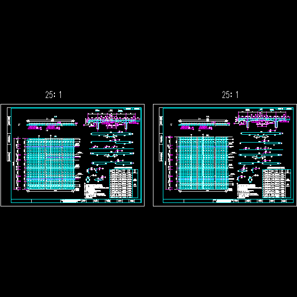 l=40m  t梁边跨翼板钢筋布置图.dwg