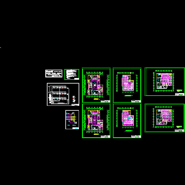 [CAD图纸]消防自动报警、喷淋系统(dwg格式)