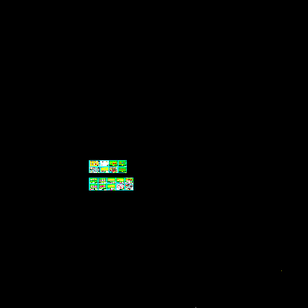 7层底部框架上部砖砌体住宅楼结构CAD施工图纸