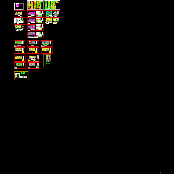 2栋31层剪力墙结构住宅结构CAD施工大样图(dwg)(6度抗震)(乙级桩基础)