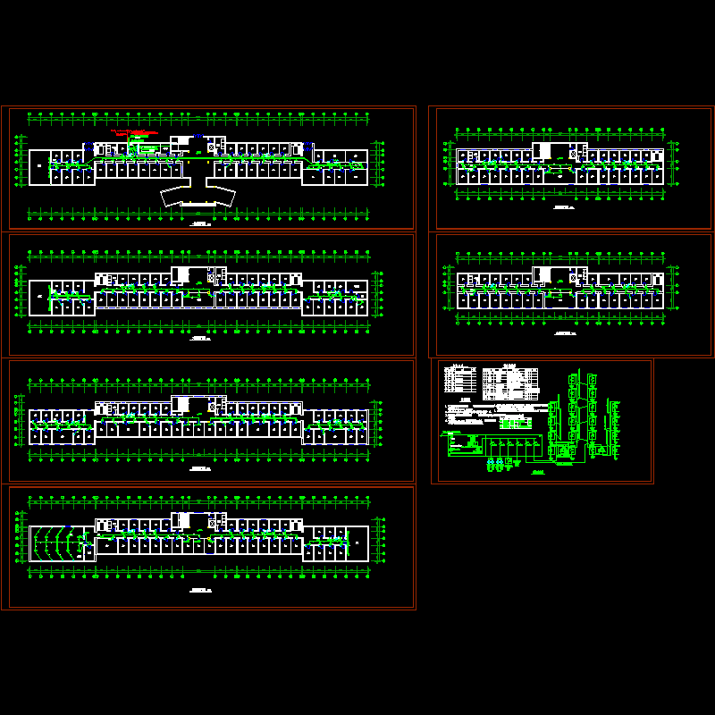 空调改造电气CAD图纸(dwg)