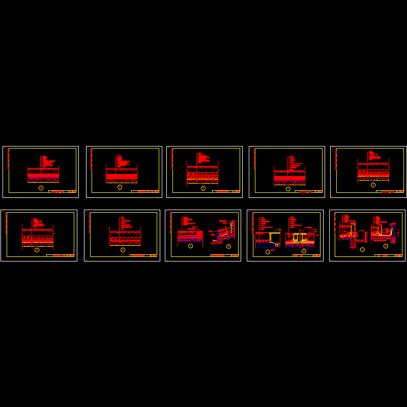 屋面防水大样图 - 1