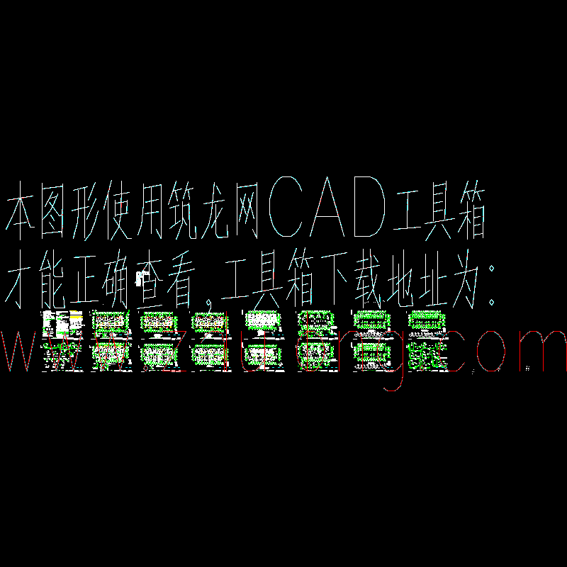 6层框架住宅全套CAD施工图纸(dwg)