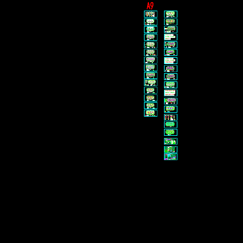 11层框架剪力墙住宅结构CAD施工大样图(dwg)(6度抗震)(乙级桩基础)