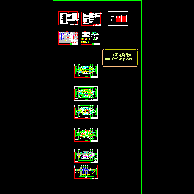 2层医院3#感染楼空调采暖CAD施工图纸(dwg)