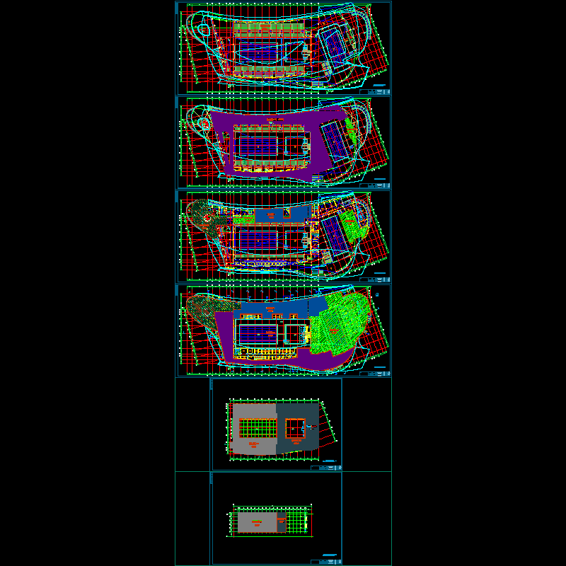 101115 防火分区示意平面图.dwg