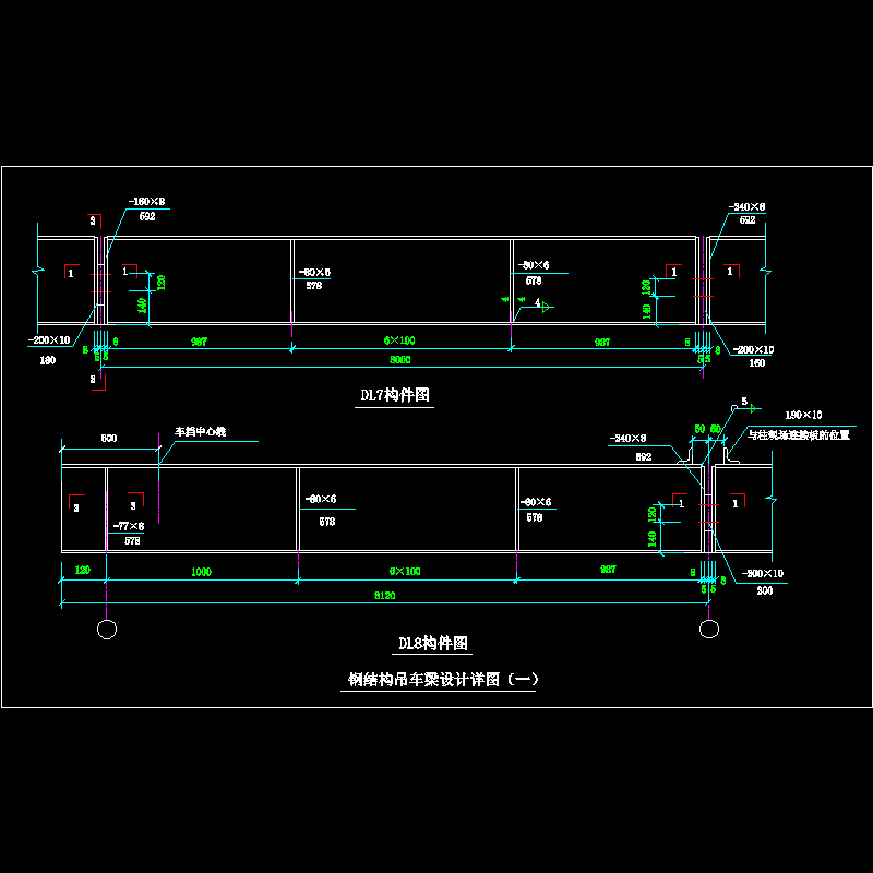 钢结构吊车梁设计 - 1