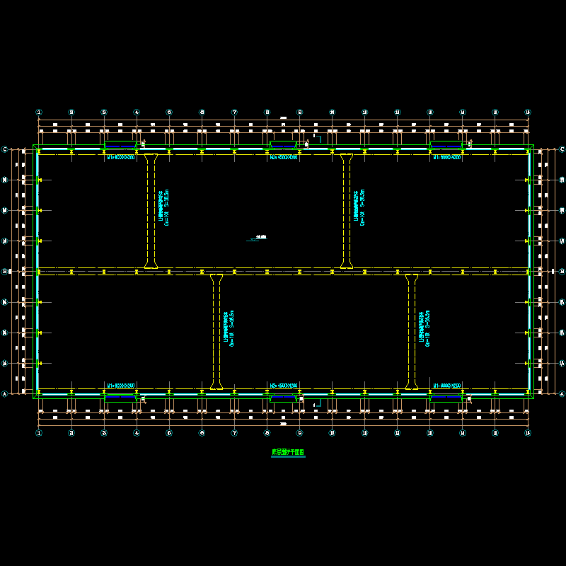 结施-02底层围护平面图.dwg