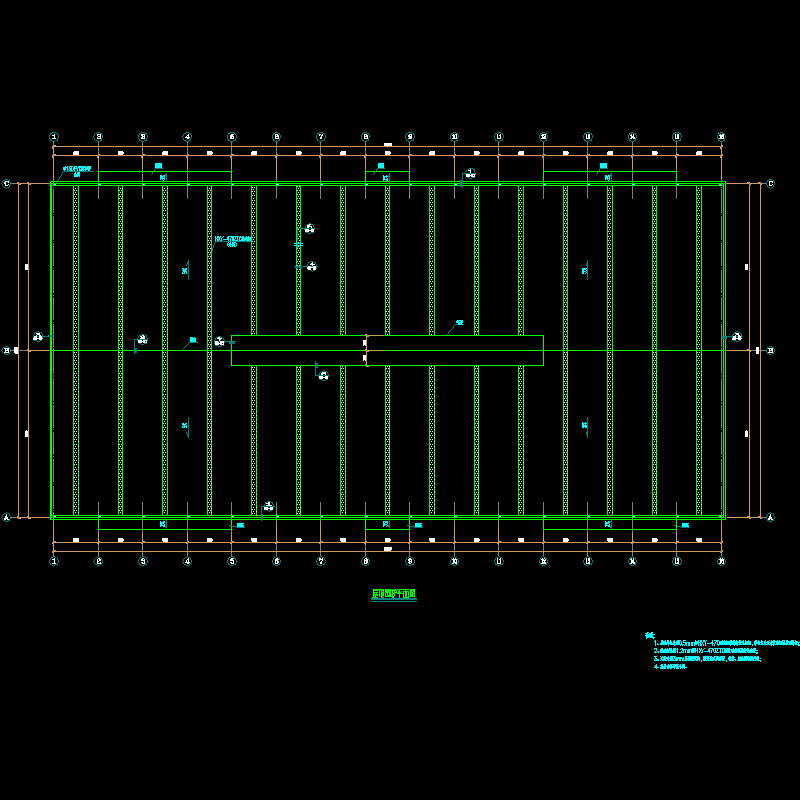 结施-03屋顶围护平面图.dwg