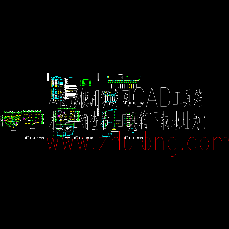 小区电施CAD图纸(cad图)(dwg)