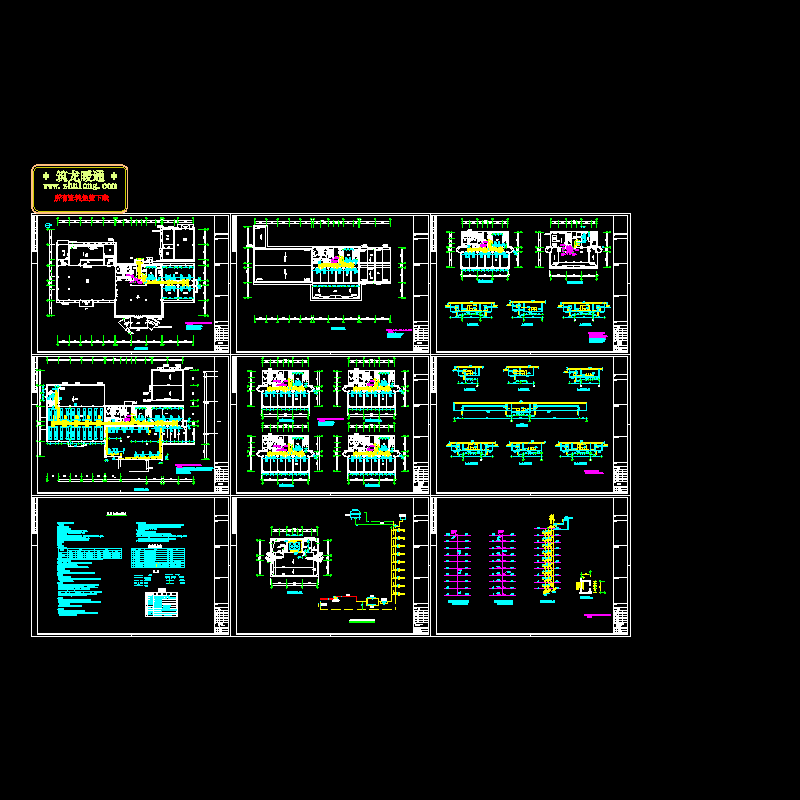 某办公楼水源热泵空调图.dwg