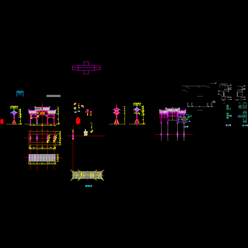 11、12、13牌坊一、二、三.dwg