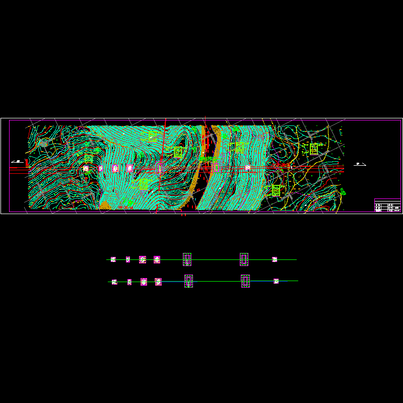 桥址平面图.dwg