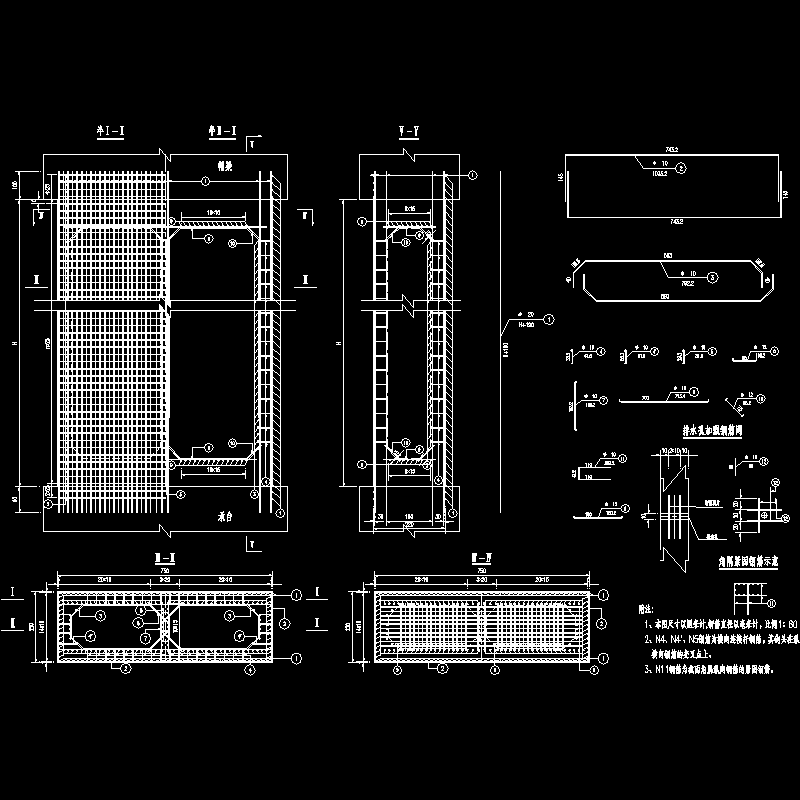 16 3~6、16~19号桥墩墩柱钢筋布置图（一）.dwg