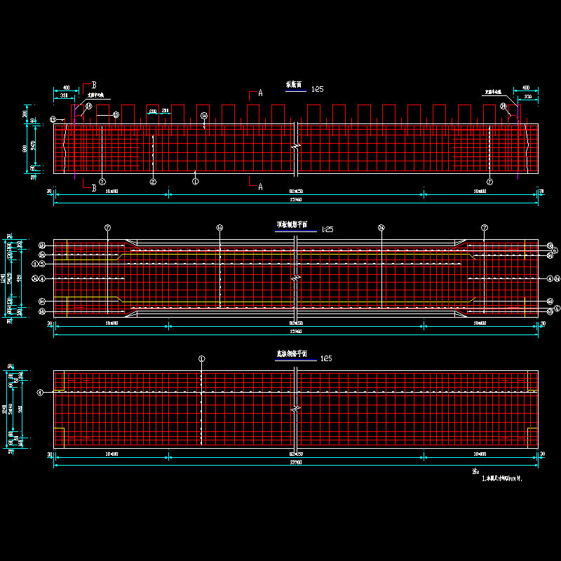 12 中板普通钢筋构造图（一）（α=0°）.dwg