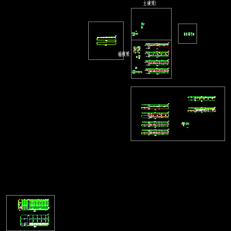 qs04-14 下层桥面系(iii)构造图[端横梁].dwg