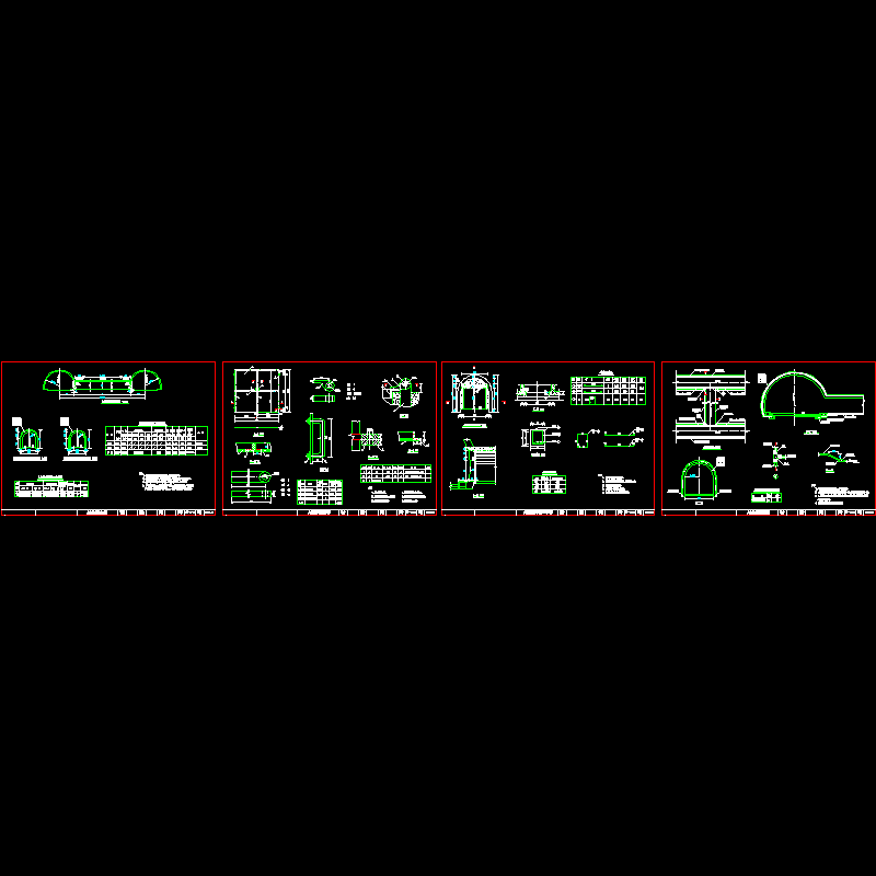 人行横洞设计图.dwg