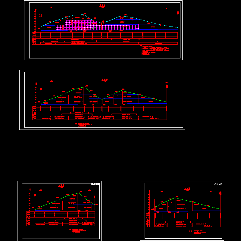 k38+375～+650左侧边坡立面图.dwg