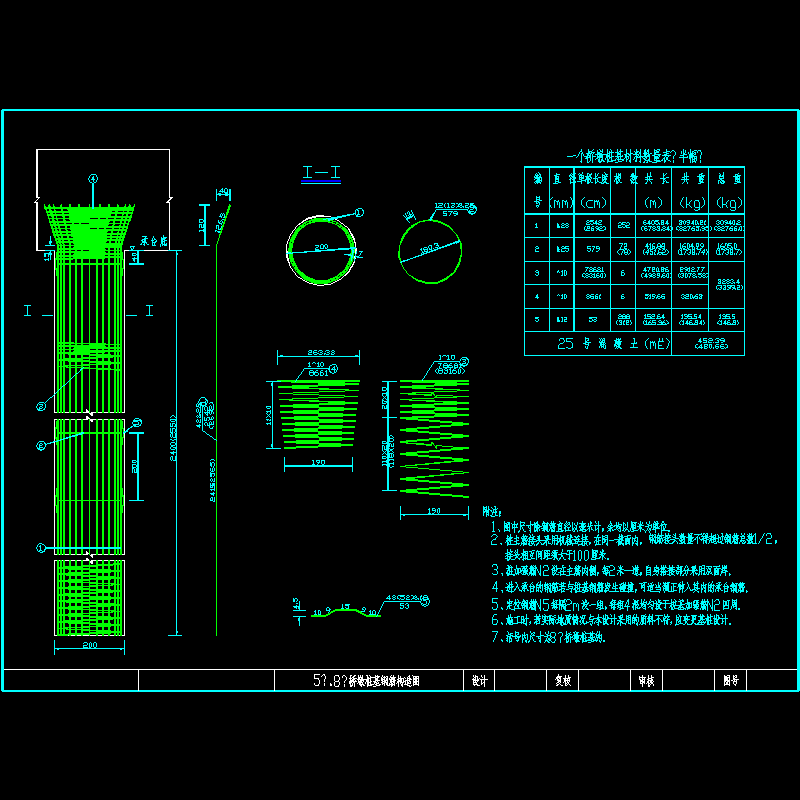 5#、8#桥墩桩基钢筋构造图.dwg