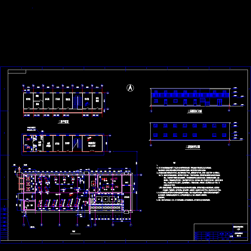 工厂物理实验室机加工车间工艺CAD图纸.dwg