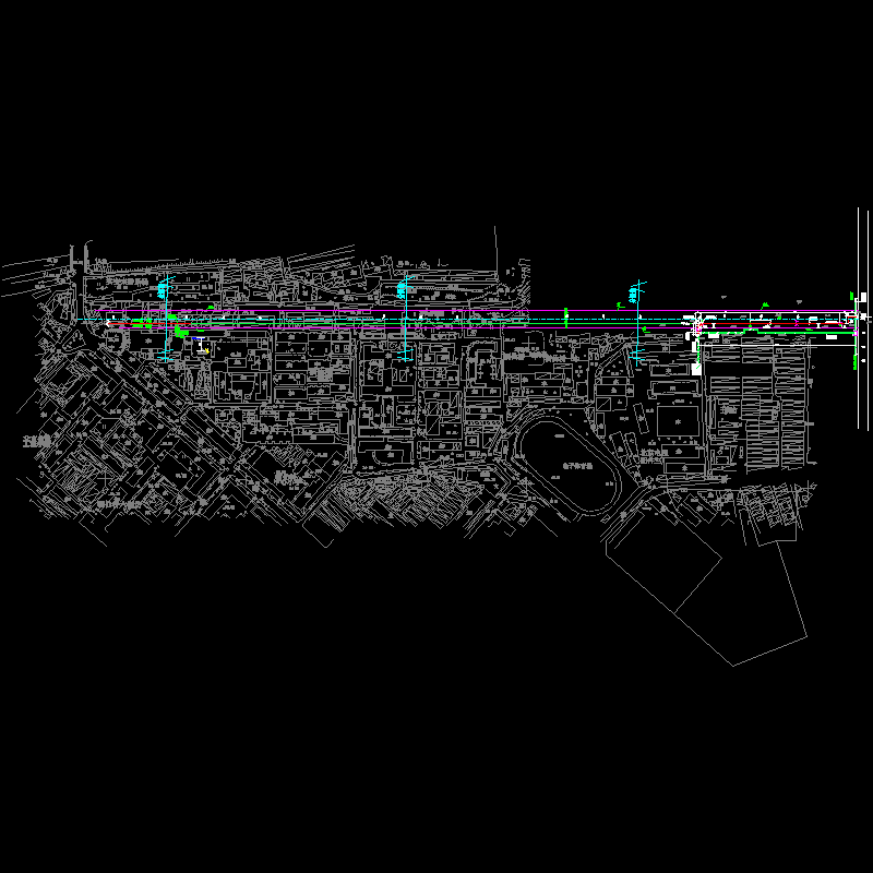 供热管线平面图.dwg