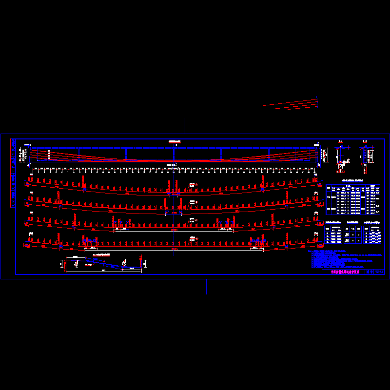 07中跨预制主梁钢束布置图.dwg