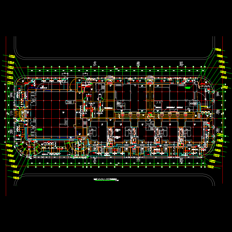 0平面定位.dwg