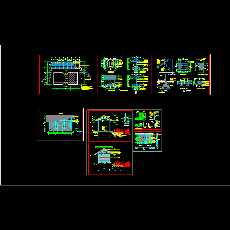 24~25小品建筑.dwg