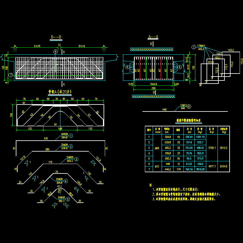 11 箱梁中横梁钢筋布置图.dwg