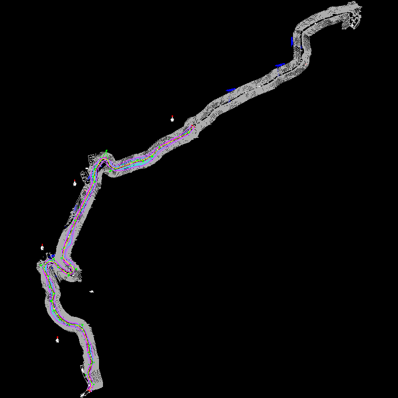 s1-2公路平面总图设计图.dwg