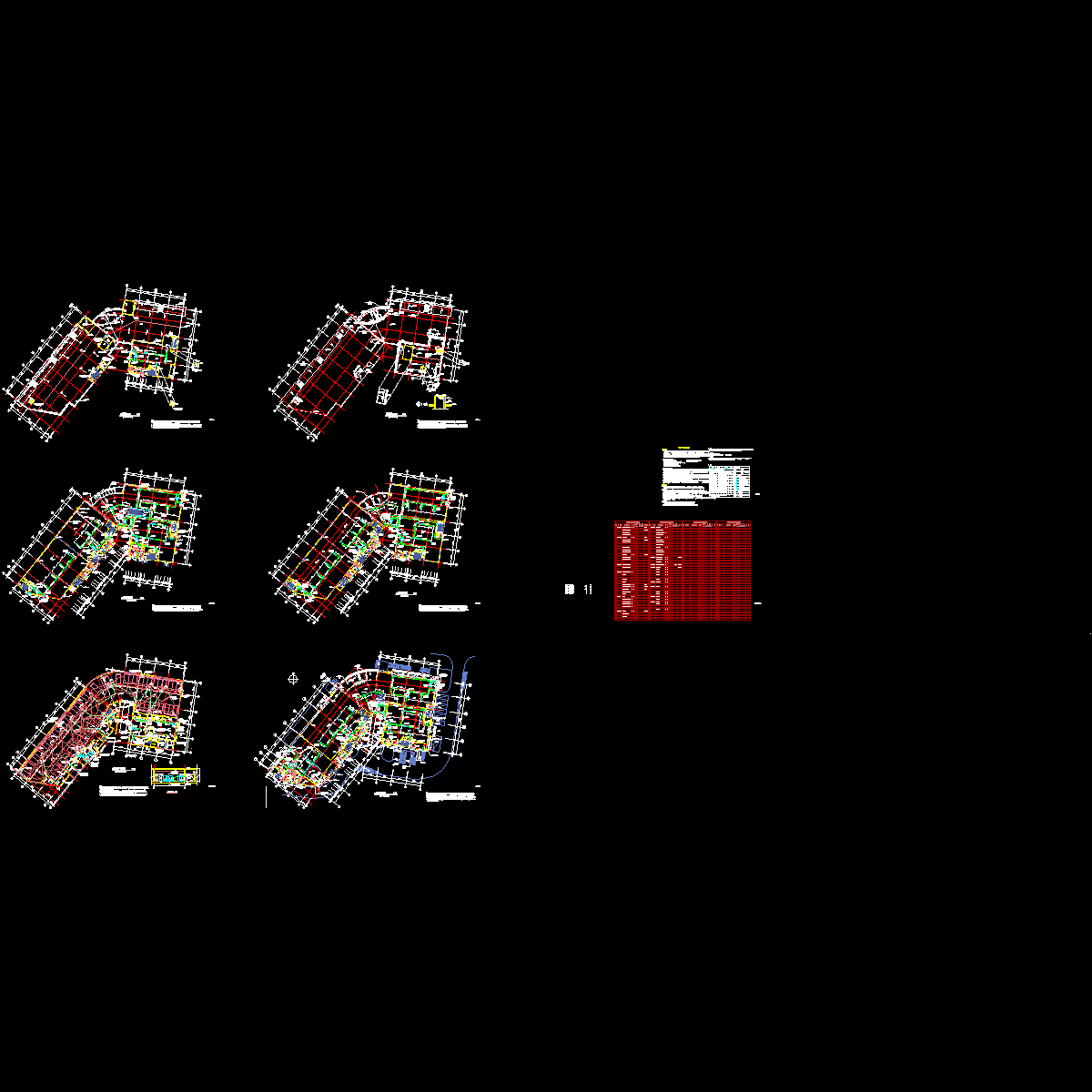 [CAD]11359平米地上4层商业中心通风图纸.dwg