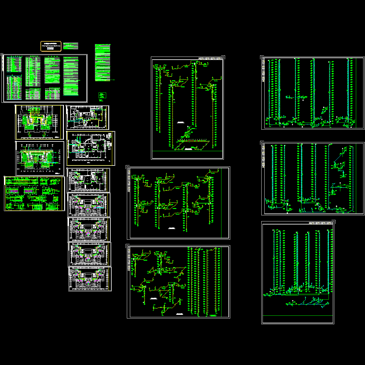 [CAD]26层住宅楼给排水设计图纸.dwg