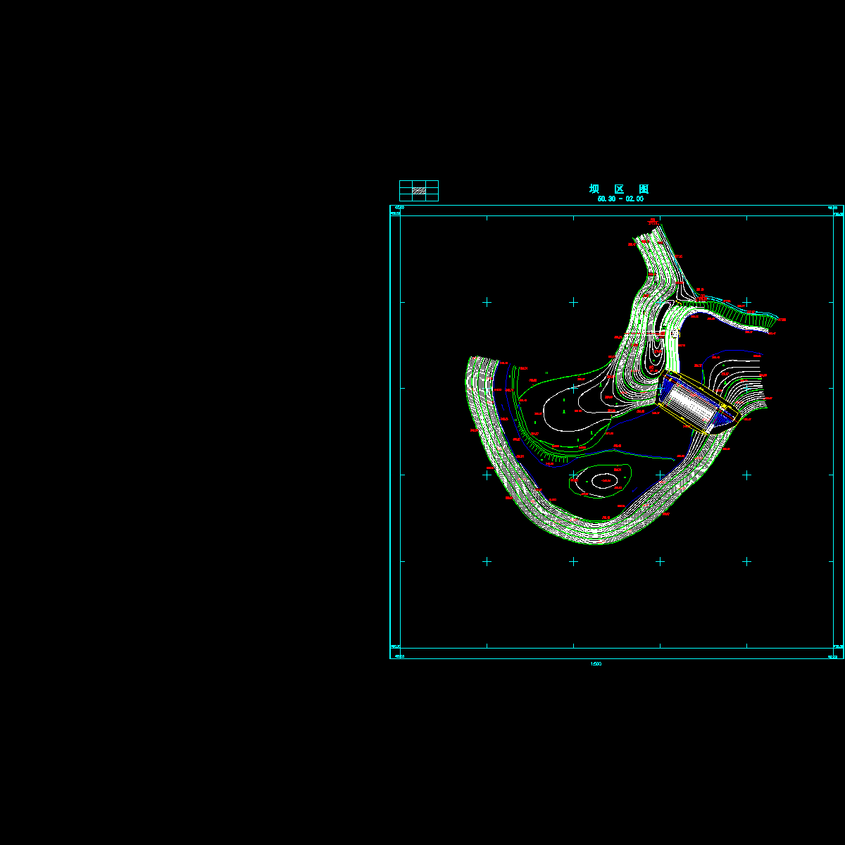 坝址平面图1.dwg