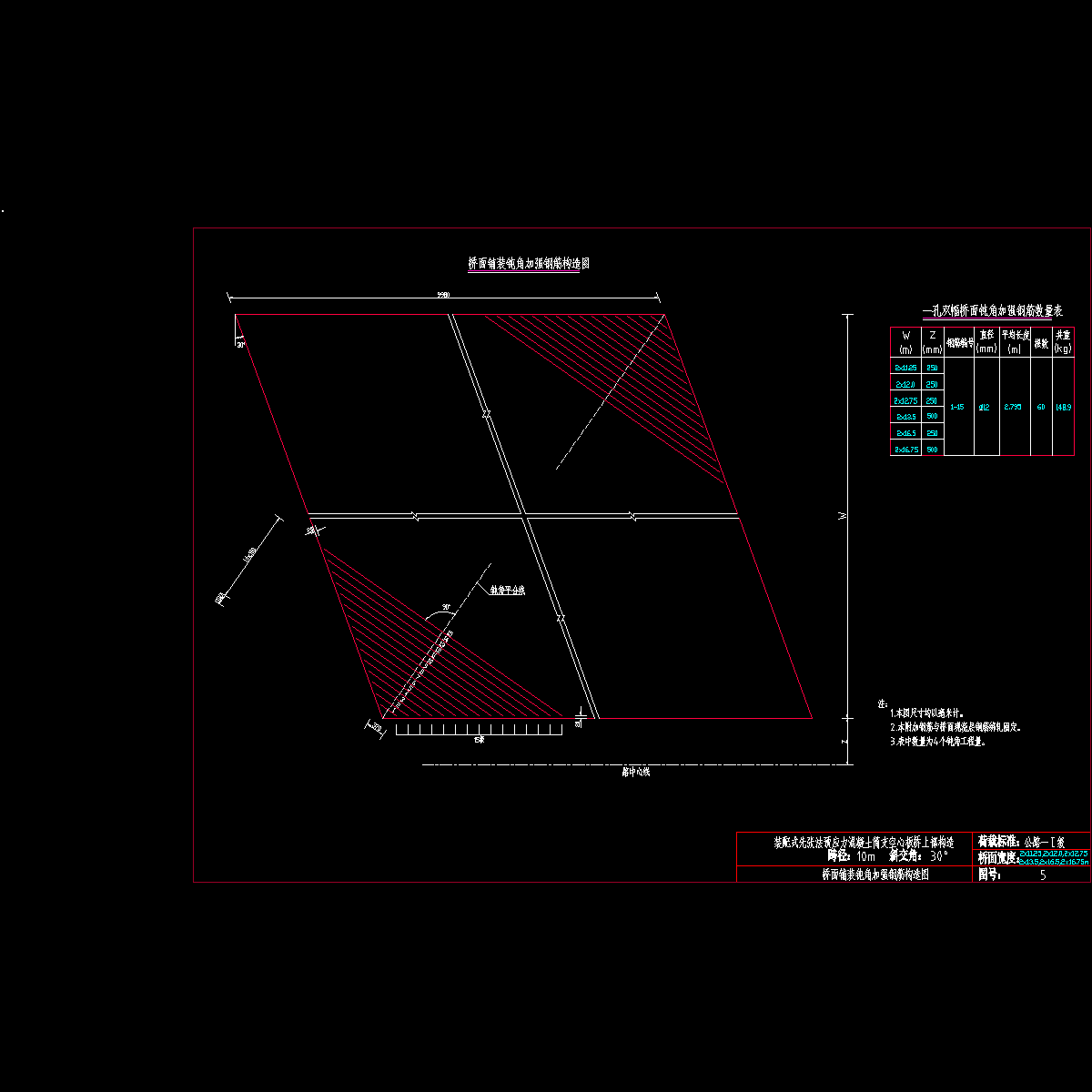 05桥面钝角加强钢筋构造图.dwg