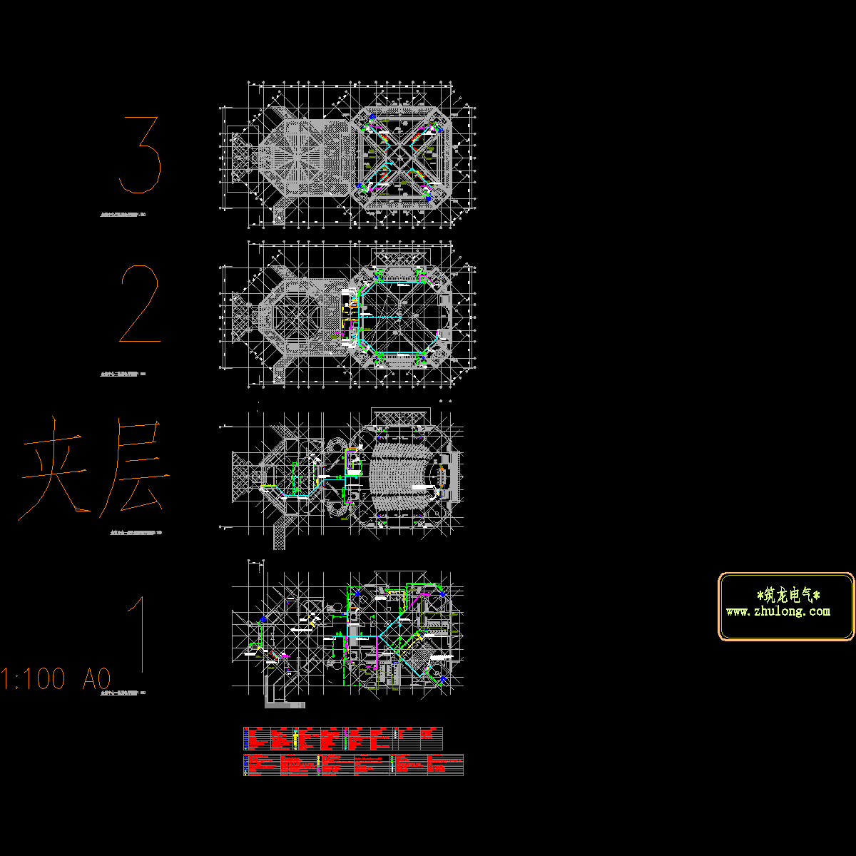 弱电招-213~216 会议中心弱电平面图.dwg