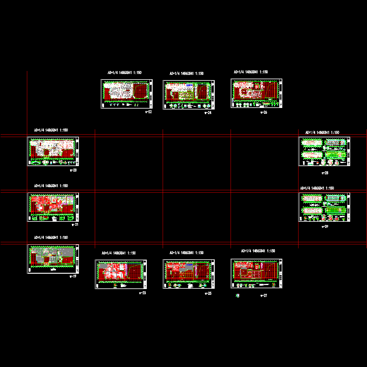 温泉结构梁、板施工图.dwg