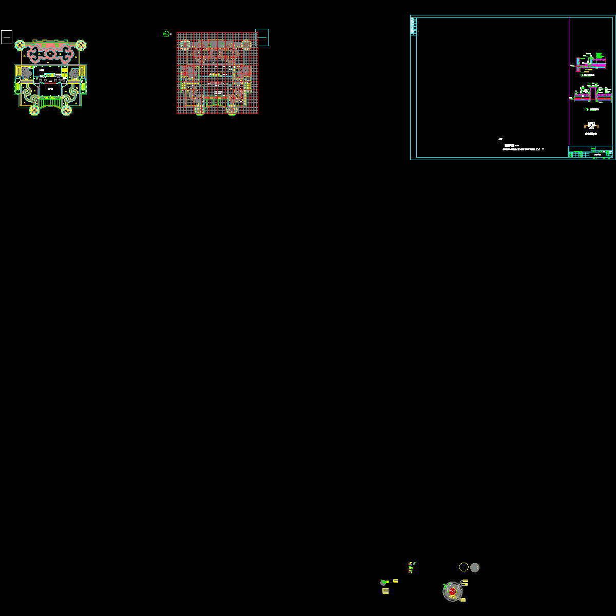综合楼总平面铺装大样等.dwg