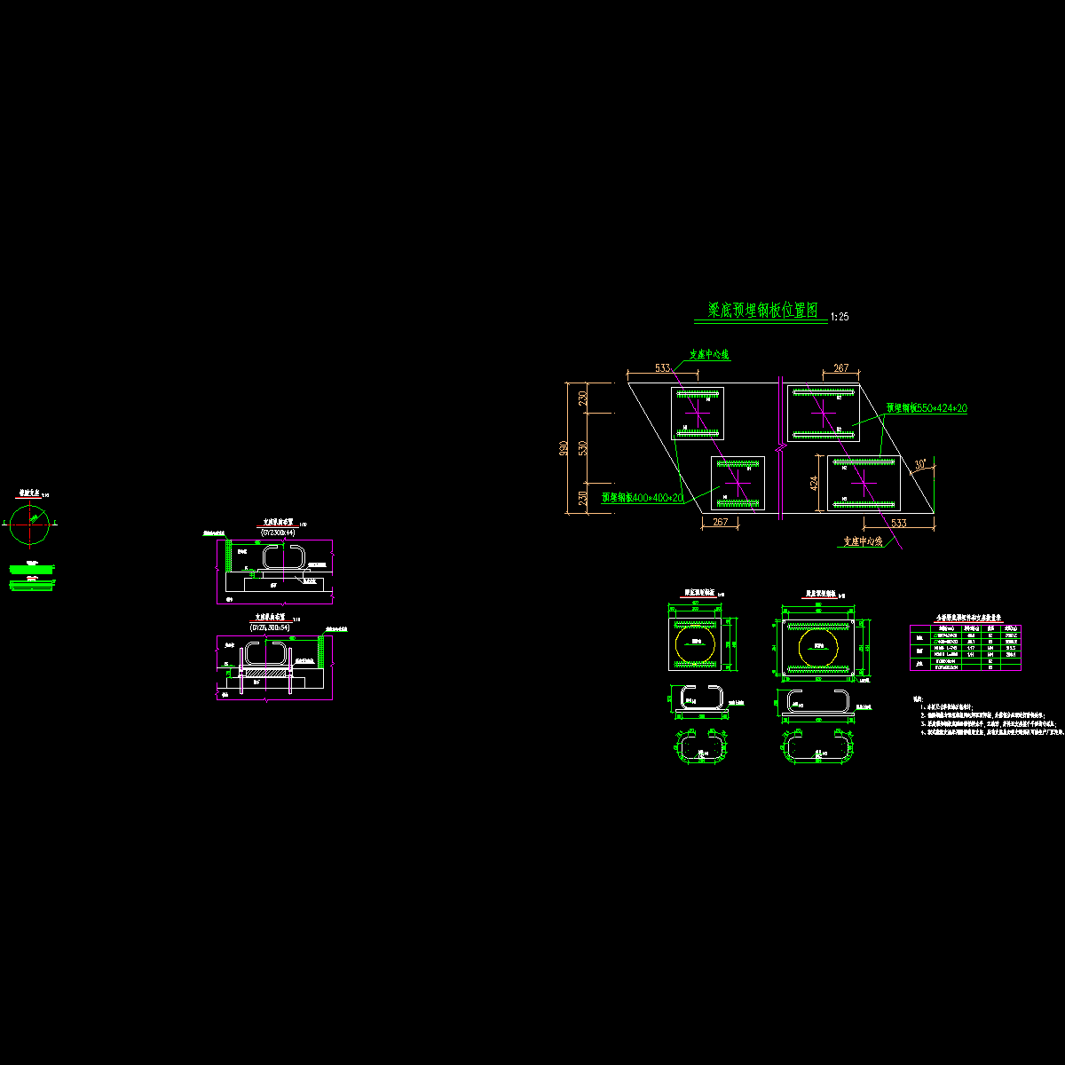 bc202b-05-006 空心板底部预埋件构造图.dwg