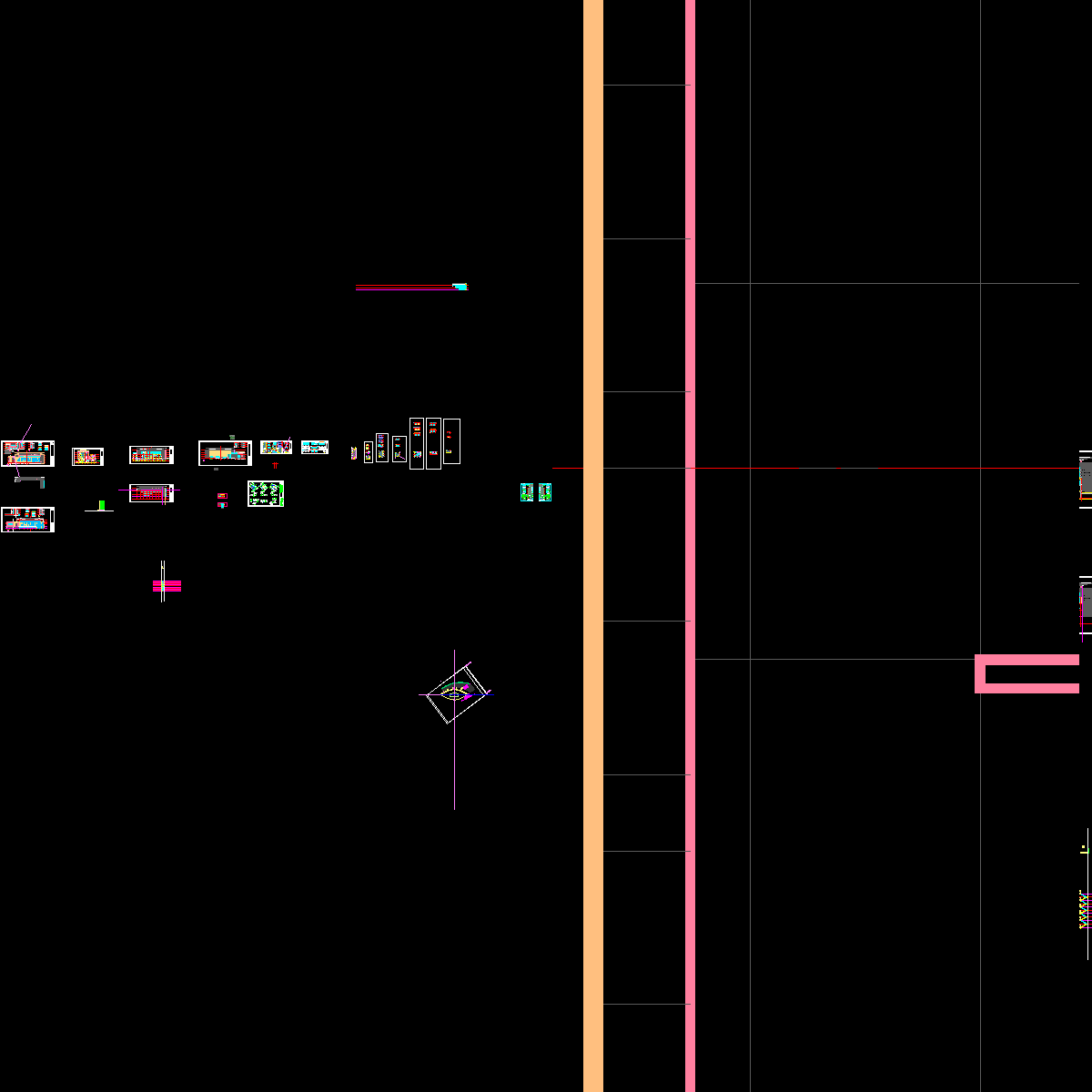 aw-a-el001~02立面图.dwg